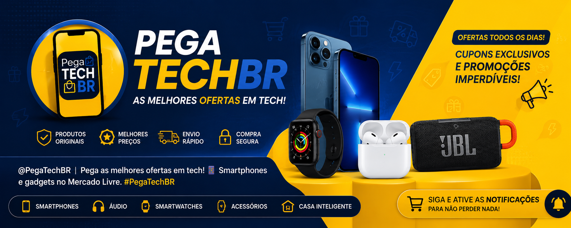 PegaTechBr - As melhores ofertas em tech!